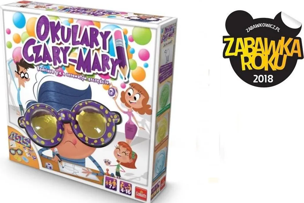 Jeu de magie Goliath's Glasses avec lunettes spéciales pour illusion