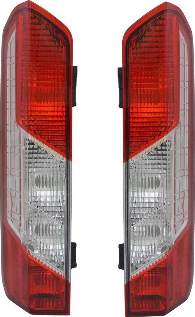 TYC Rückleuchten Set für Ford Transit ab 8/2013- Rot Weiß