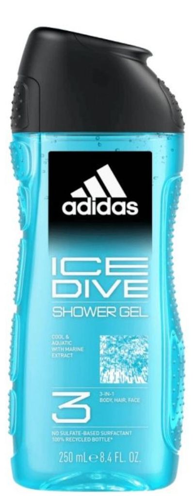 Adidas - Big Ice Dive Shower Gel 250ml Immagine del prodotto 