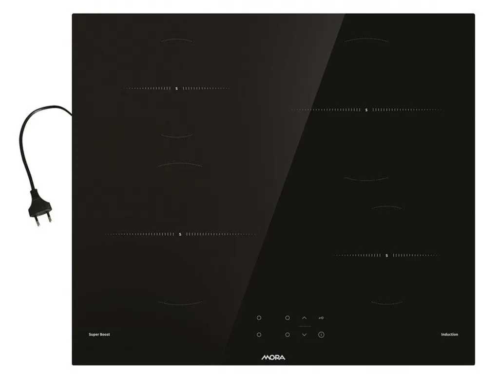 Table de cuisson induction encastrable MORA VDIT 661 C avec 4 foyers
