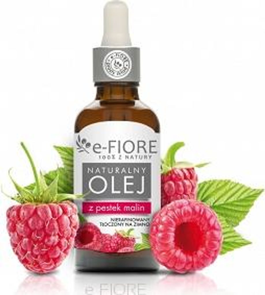 e-FIORE Himbeerkernöl, roh, kaltgepresst, UV-Faktor 100 ml Produktbild 