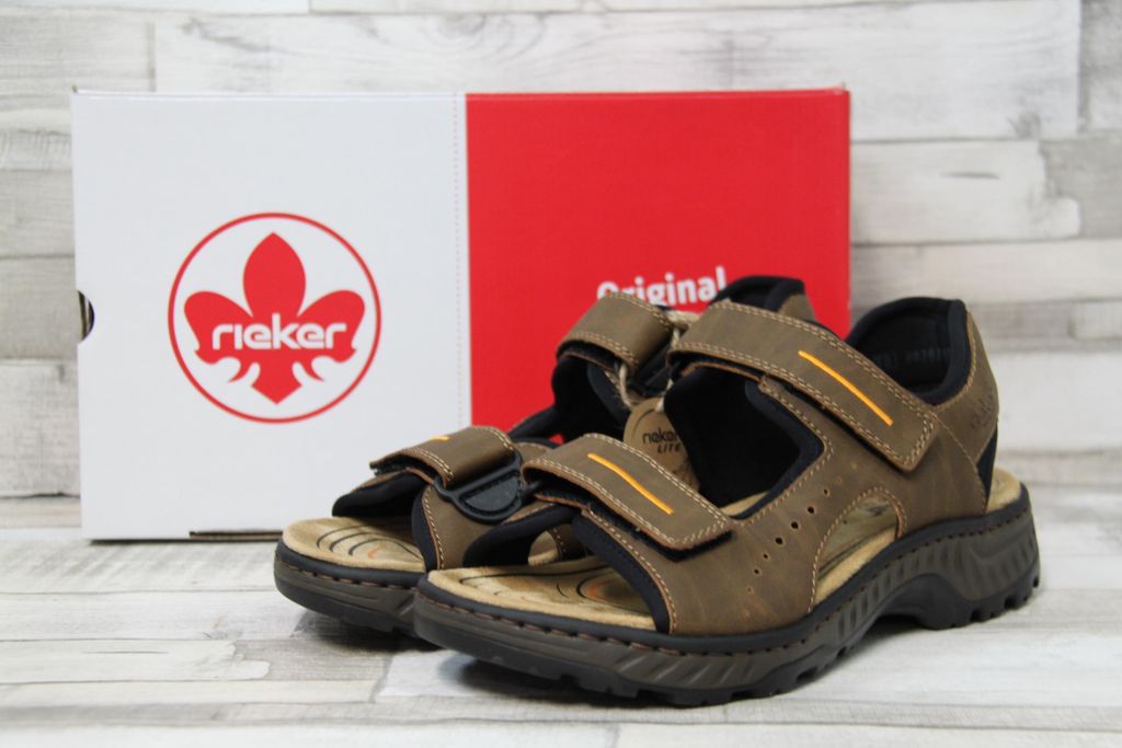 Rieker Trekkingsandalen 21760-24 Herren 31353630383438 Braun 41 EU