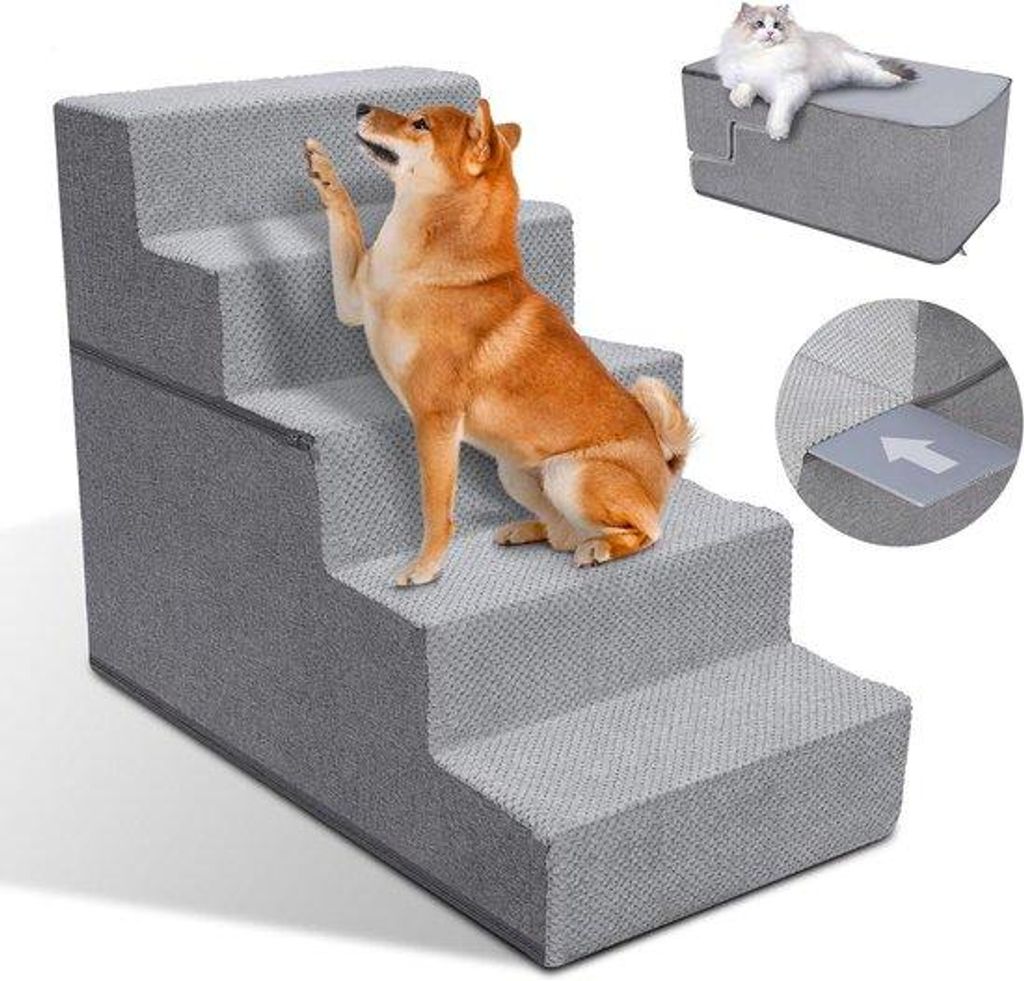 Hunde-Treppe für kleine Hunde - Waschbar und wasserdicht