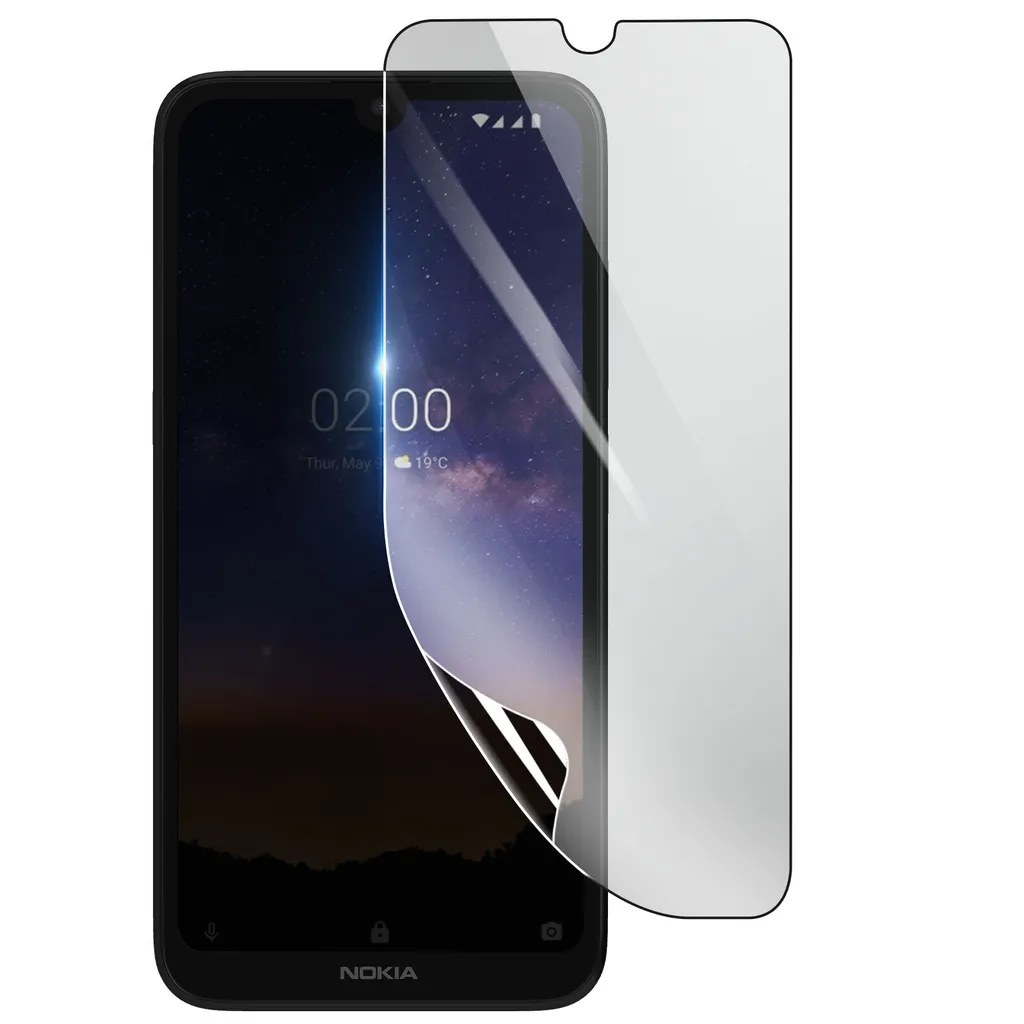 Pellicola Protettiva Nokia 2.2 Idrogel 3mk: Trasparente e Antiurto