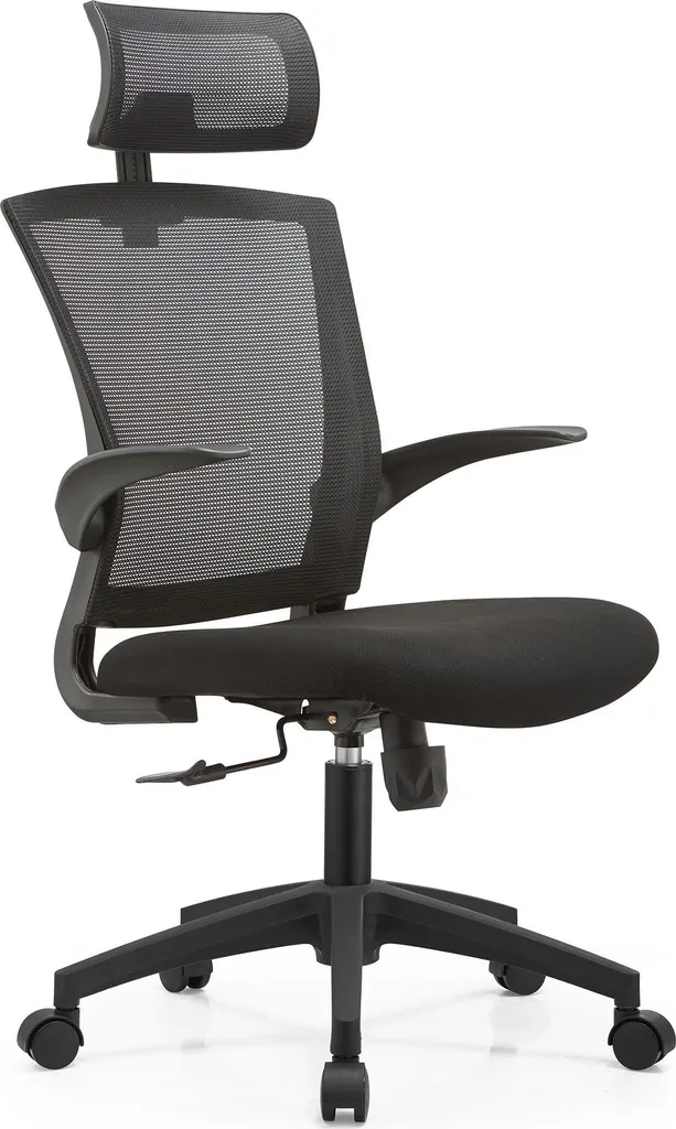 Poltrona Presidenziale Milani Home Ufficio Nera Ruote 59x58