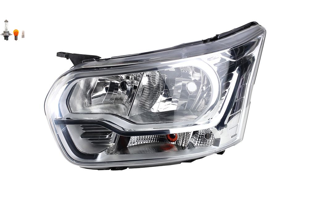 Johns, Scheinwerfer Halogen Front passend für Ford Transit 13 08/13- Links Leuchtmittel 1830357 1815696 1817487 1819826 1865207 1865209 1877027 BK...