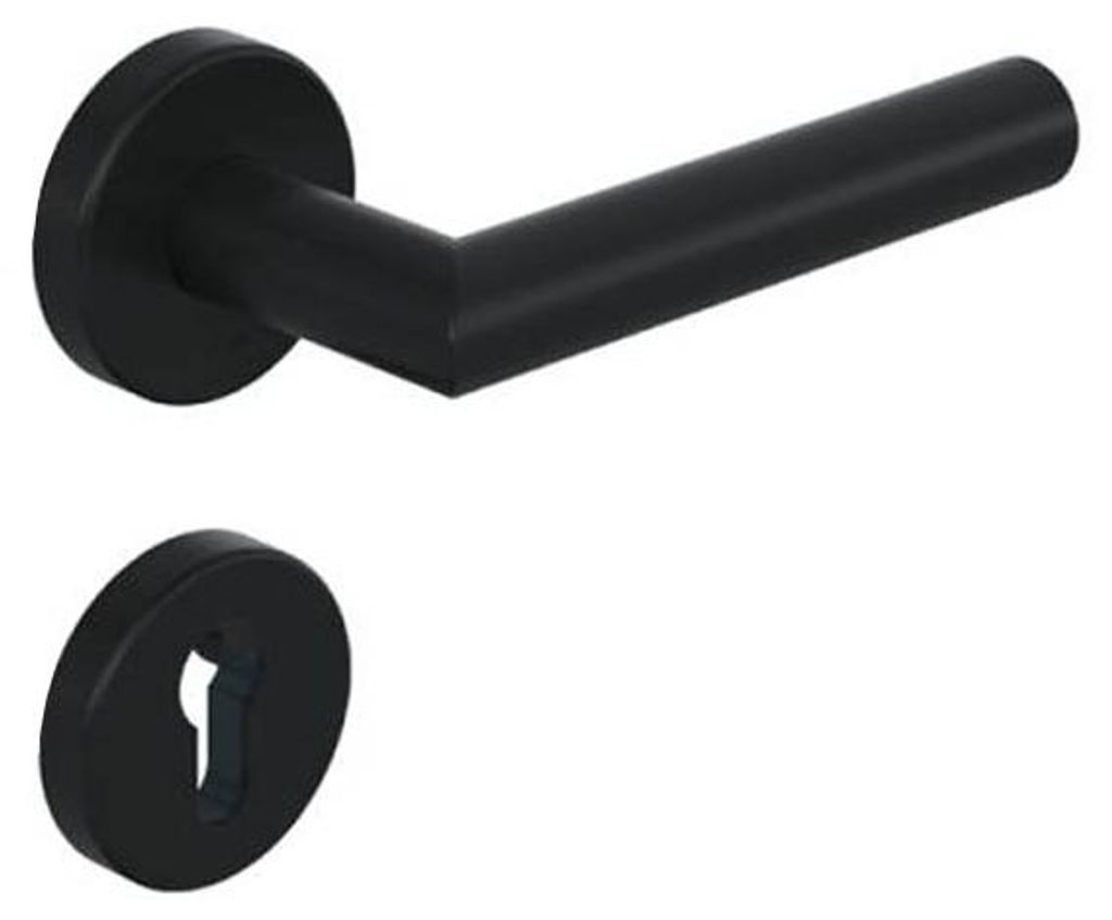 Hewi 162 Türdrücker Rosettengarnitur Tiefschwarz Edition Produktbild 