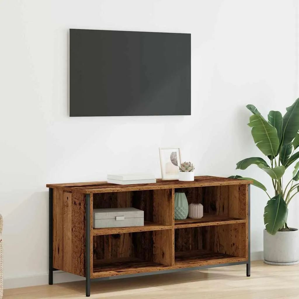 Mobile Porta TV 100cm Maison Exclusive - Legno Antico e Design Industrial