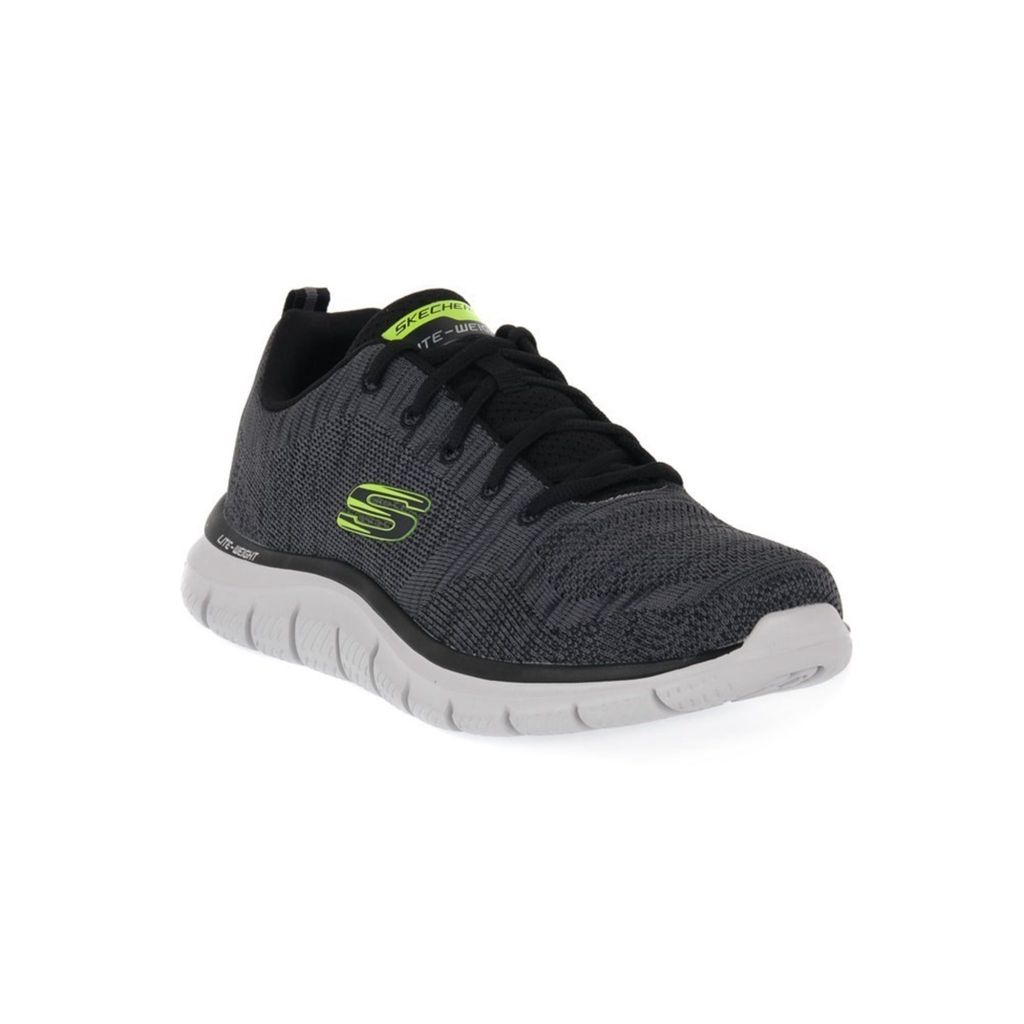 Skechers Track sportlicher Schnürer Grau Produktbild 