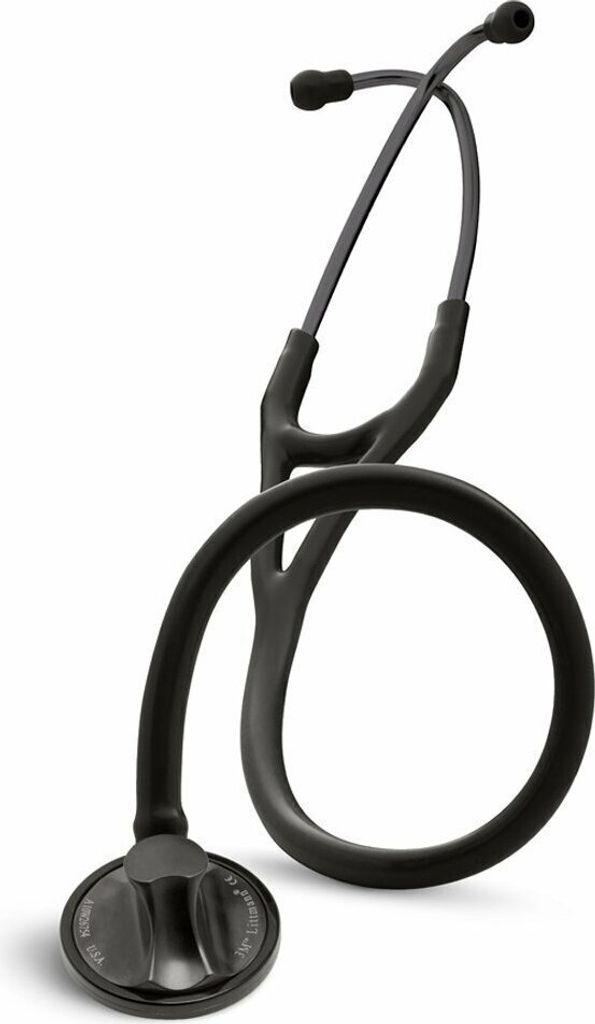 3M Littmann Master Cardiology Black Edition, kardiologisches Stethoskop, schwarz