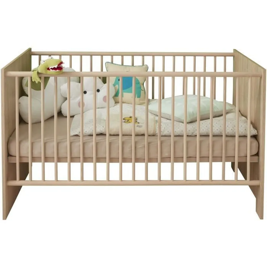 Aménager la Chambre Bébé avec l'Ensemble Olivia : Confort et Bois Clair
