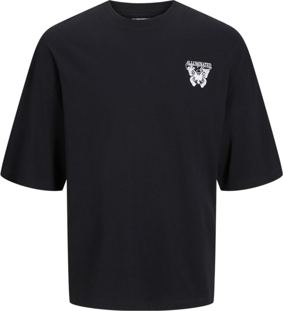Jack & Jones Charge Oversize Fit Tee Schwarz - Große M
