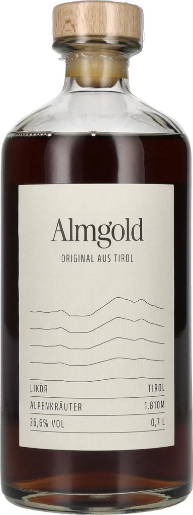 Almgold Alpenkräuter Likör 26,6% Vol. 0,7l