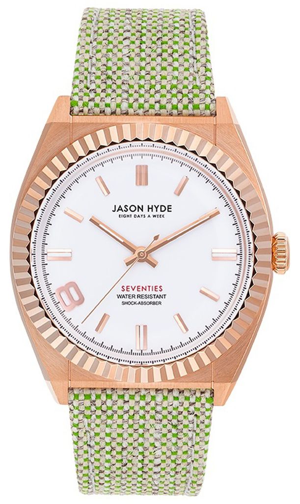 JASON HYDE JH20011 Uhr. Quarz, weiß. Damenuhr.