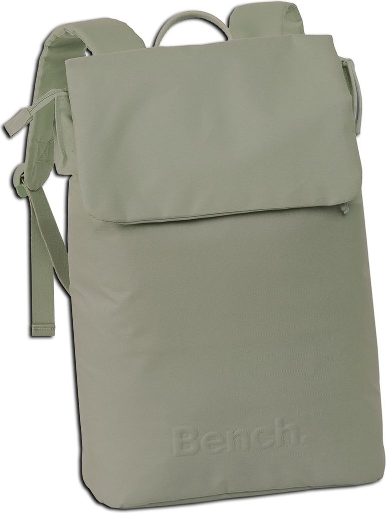 Bench Magnetverschluss Reißverschluss Cityrucksack grau Produktbild 