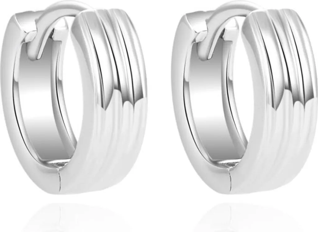 Boucles d'oreilles rondes argent massif - Éclat durable et design pur