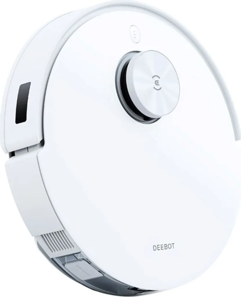 Ecovacs Deebot T10 Robot Aspirateur Laveur Caméra HD et 3000Pa Blanc