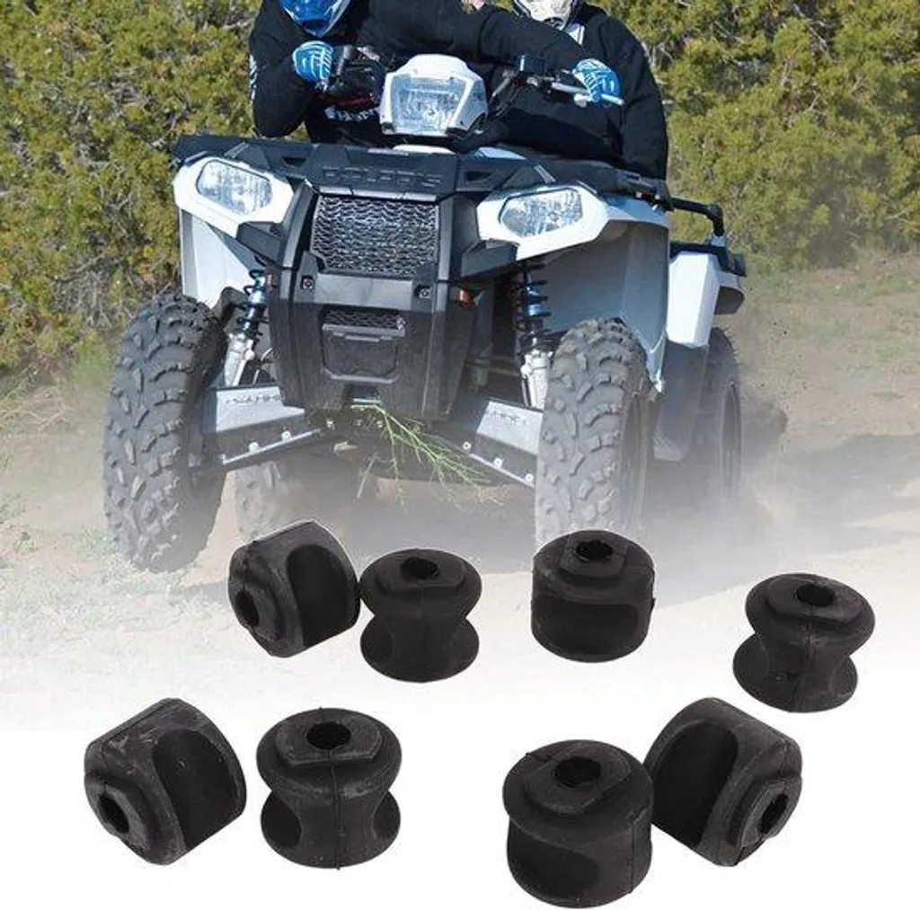 Support de barre stabilisatrice quad lot de 8 en caoutchouc pour randonnée