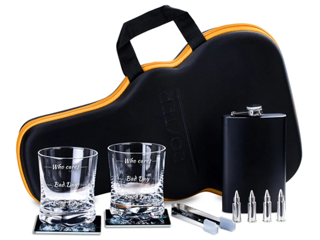 Set Decanter Whisky Chitarra per Uomo: Eleganza e Design Esclusivo