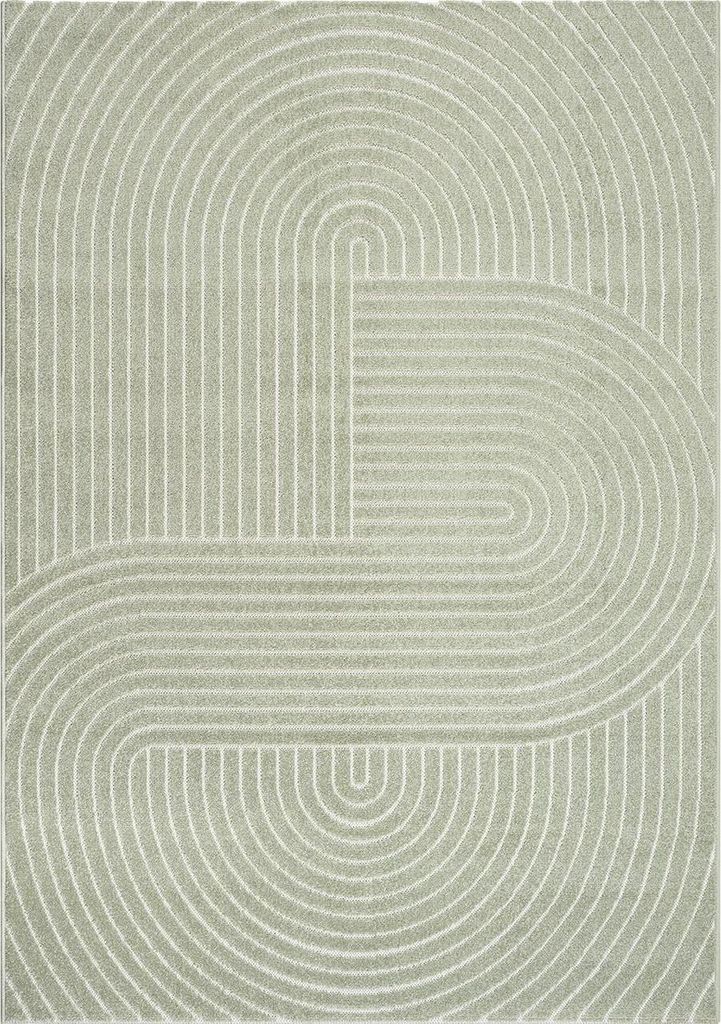 Outdoor Indoor Teppich Terasse Wohnzimmer Modern Boho Design Wetterfest