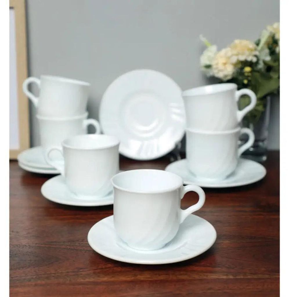 Bormioli Rocco| set de tasses et soucoupes, série EBRO, set Image du produit 