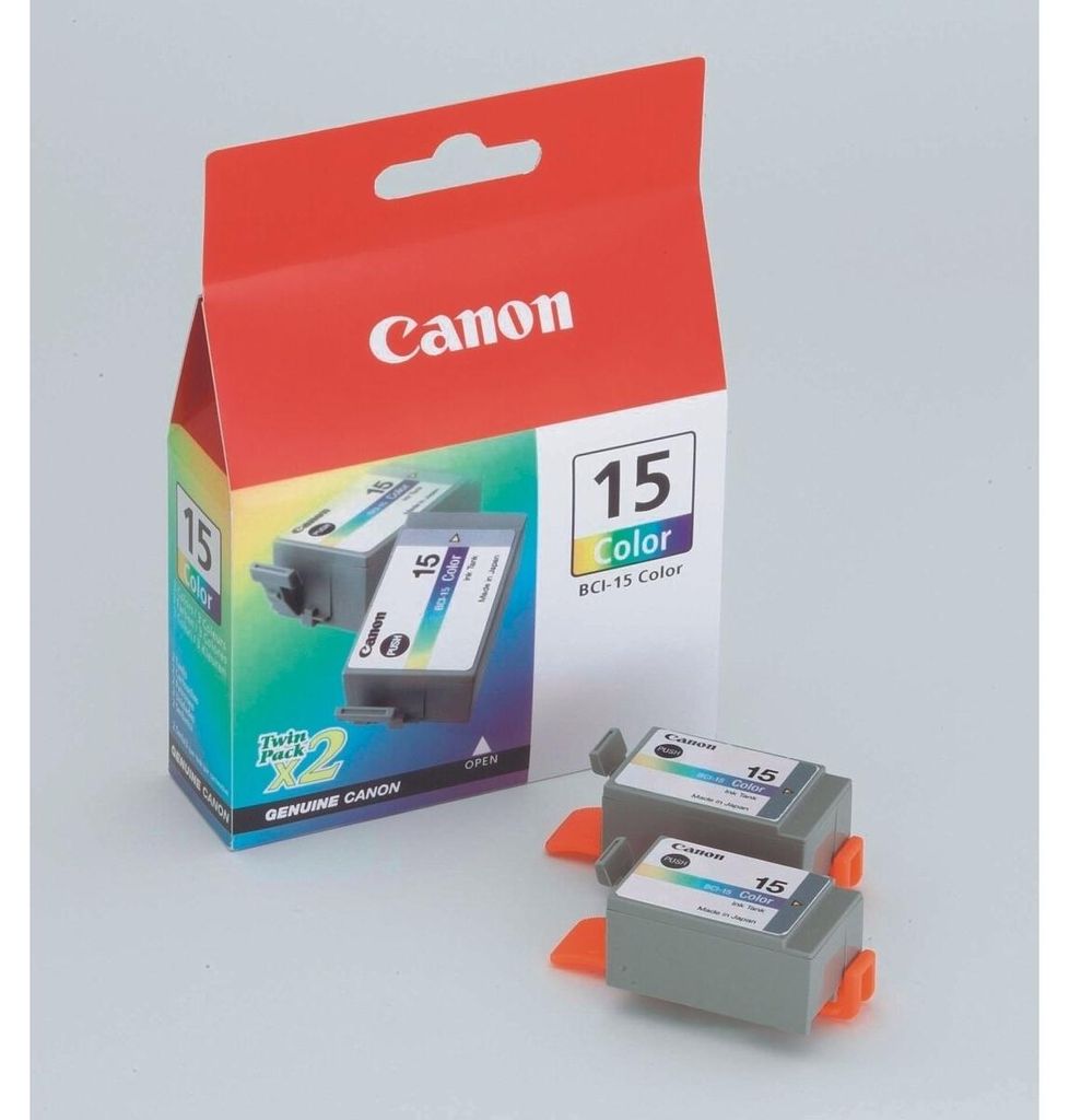 Canon BCI-15CMY Farbtinte Multipack, Cyan, Magenta, Gelb, Produktbild 
