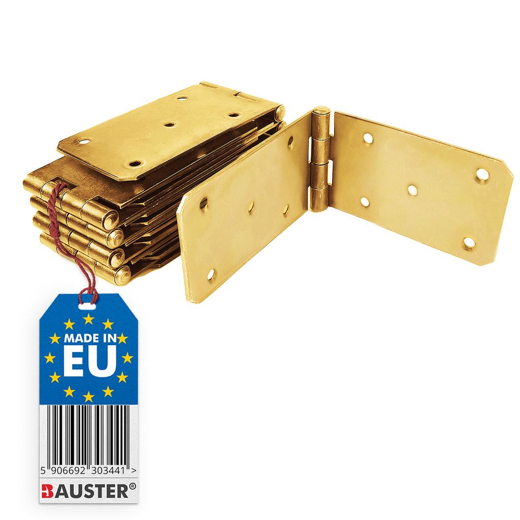 BAUSTER® Verzinkte Scharniere 70x200 mm Umwickeltes Produktbild 