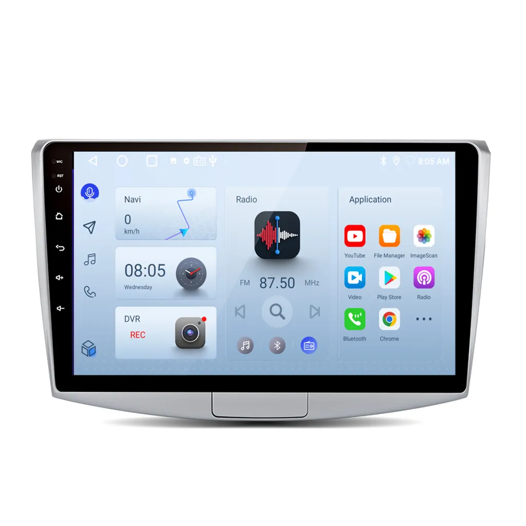Passat B7 Android 15 Radio 10 pollici - CarPlay & Android Auto USB
