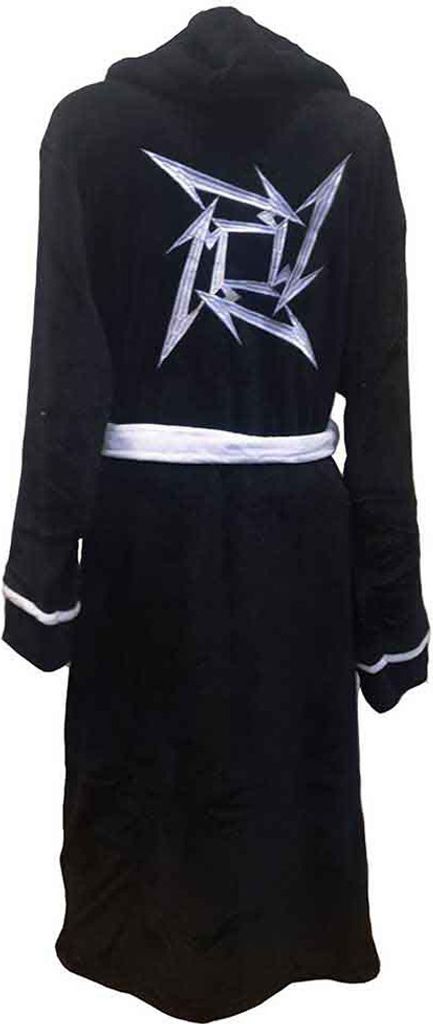 Band Merchandise Coral Fleece Robe Official Metallica Load/Reload