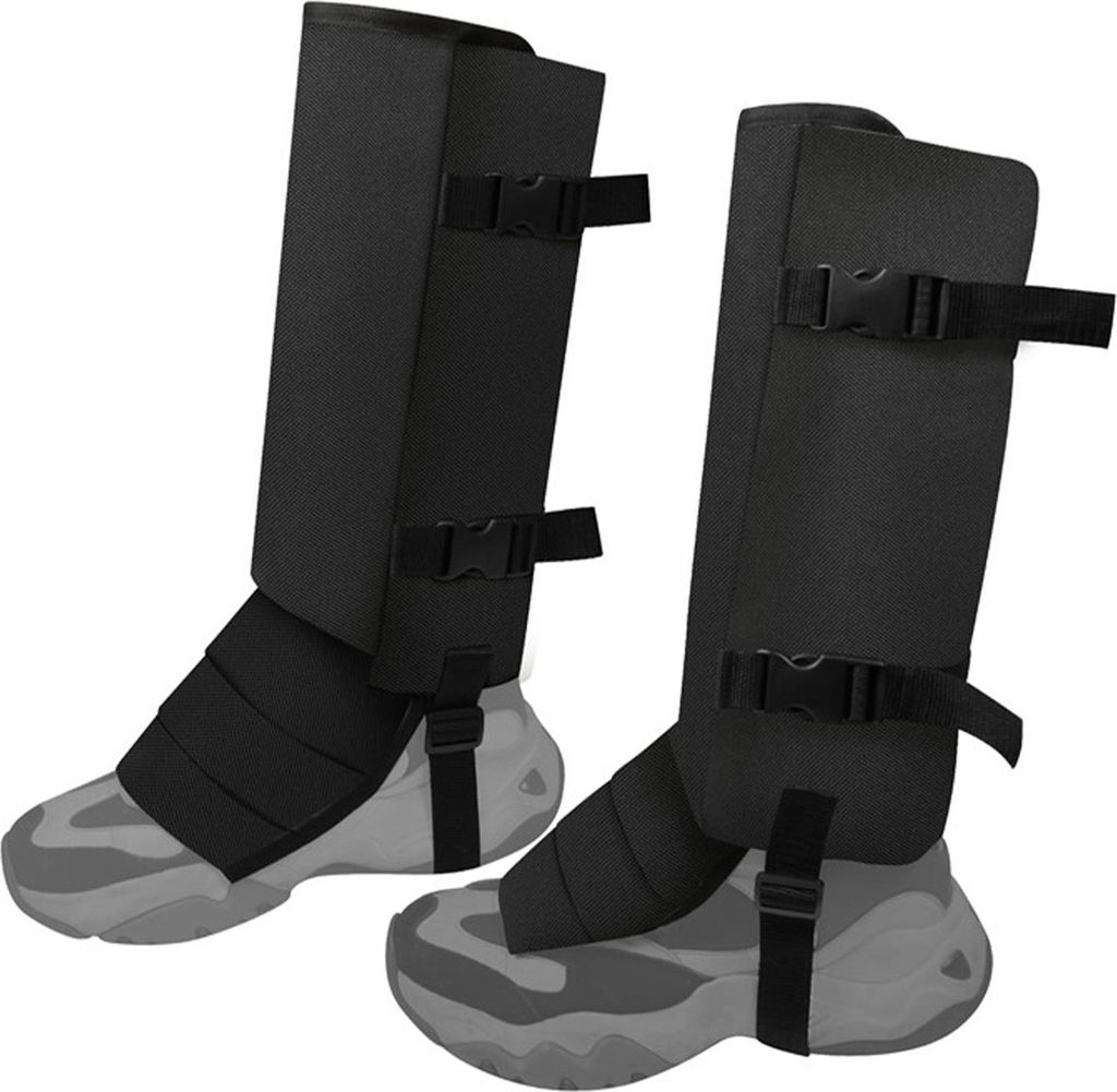 Schlangengamaschen zum Wandern, leicht und atmungsaktiv, sichere Beinstulpen, verstellbare Bissstiefel, Herren und Damen