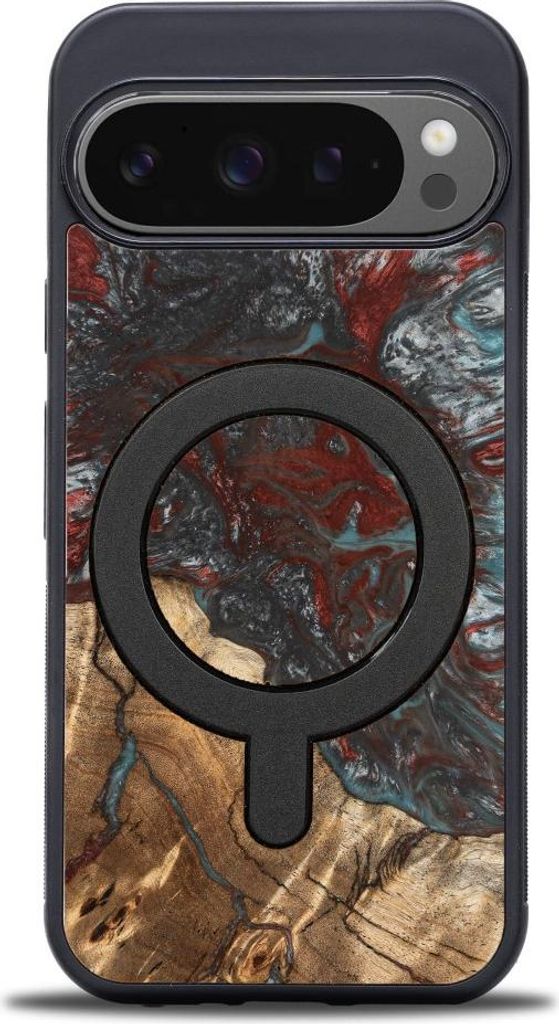 Bewood Einzigartige Hülle für Google Pixel 9/9 Pro - Planeten - Pluto mit MagSafe