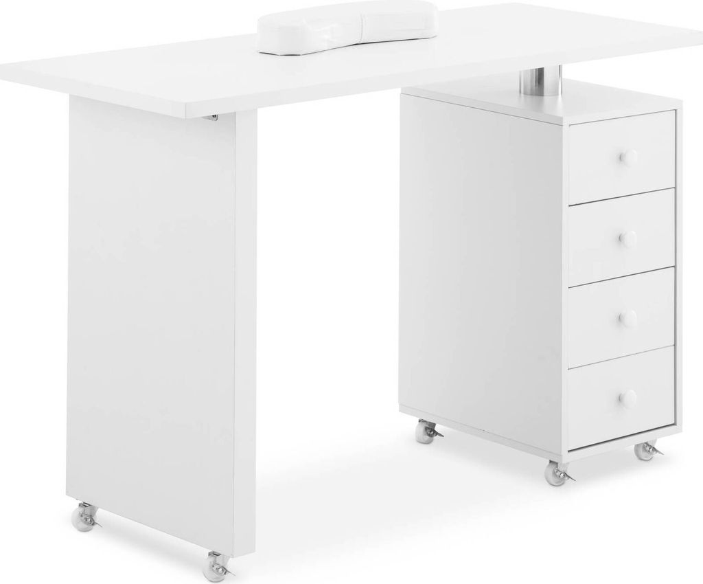 Expondo physa Stôl na manikúru – 4 zásuvky – 6 koliesok Obrázok produktu 