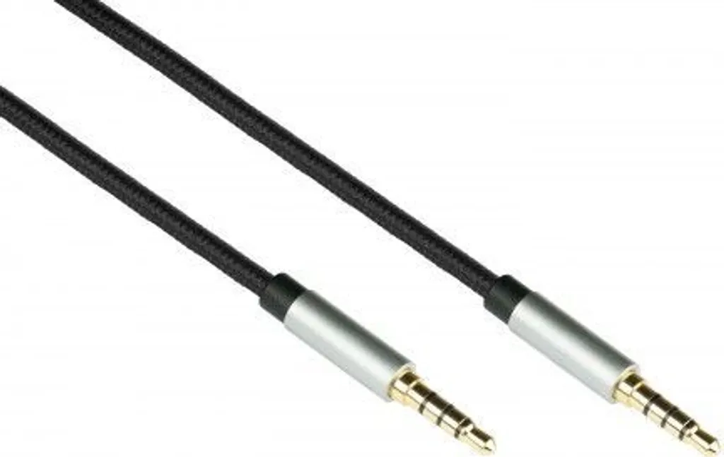 Cavo Audio Ricambio Cuffie Python GC-M0228 Jack 3.5mm 4-Pin 1.5m