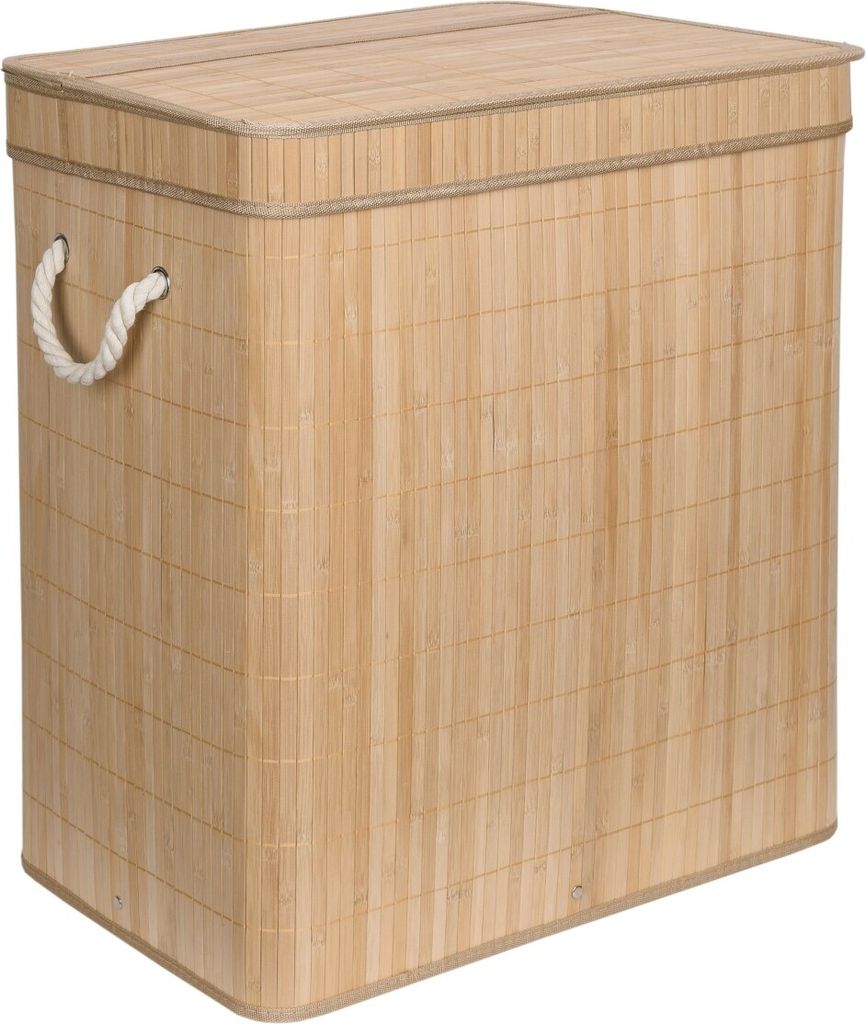 Kôš na bielizeň SOREN II 100L bambus Obrázok produktu 