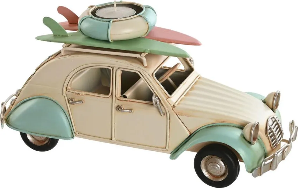 Objets de Décoration Maison Home ESPRIT Vintage Pastel - Lot de 3 Pièces