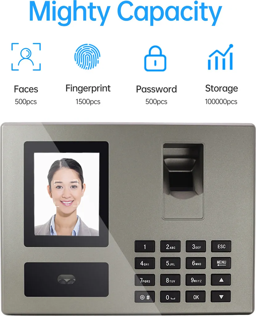 Machine de gestion des présences biométrique avec empreinte digitale - 5