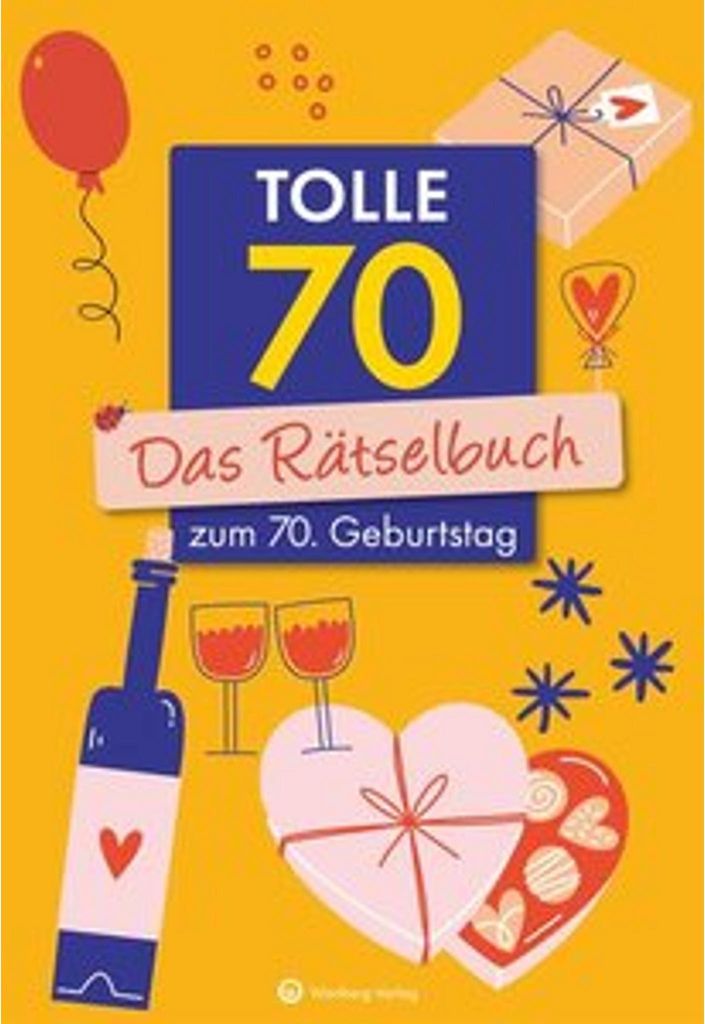 Tolle 70! Das Rätselbuch zum 70. Geburtstag Image du produit 
