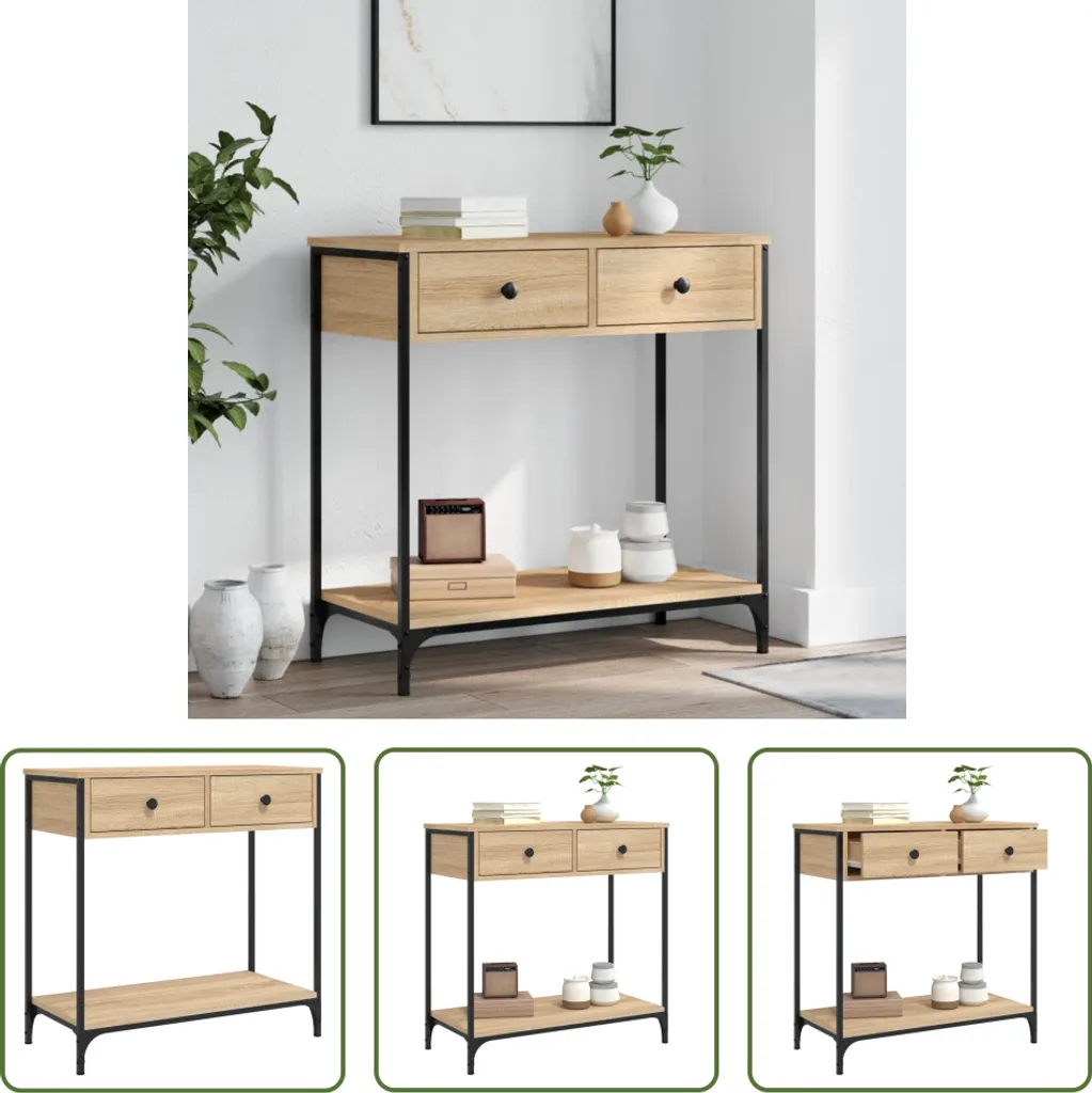 Consolle Salvaspazio Rovere Sonoma 75cm | Arredo Interni The Living Store