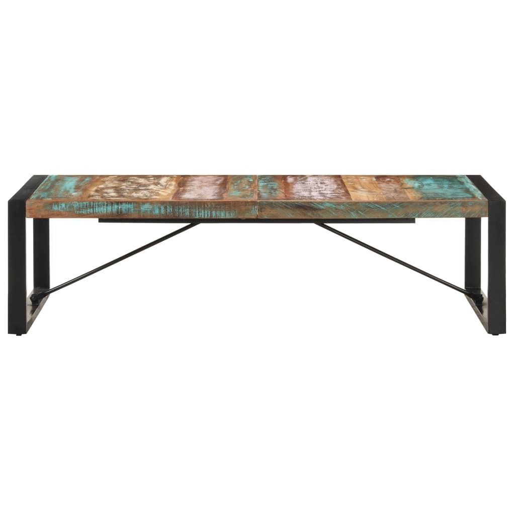 Tavolino da Salotto 140x70x40 cm in Legno Massello di Immagine del prodotto 
