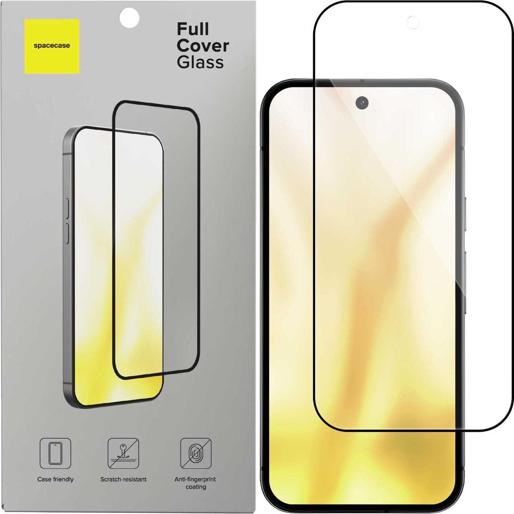 Spacecase Glas Vollschutzhülle Google Pixel 9A