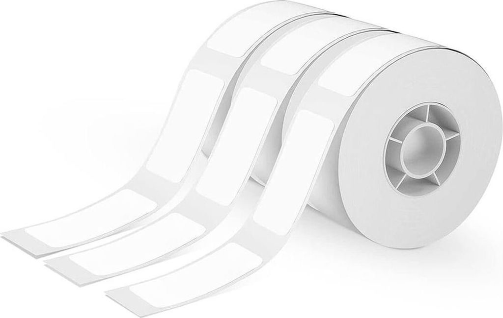 EDM Rolle of Etiketten 07796 Thermodrucker Nachfüllpackung Thermodruckerpapier White 3 Pcs.