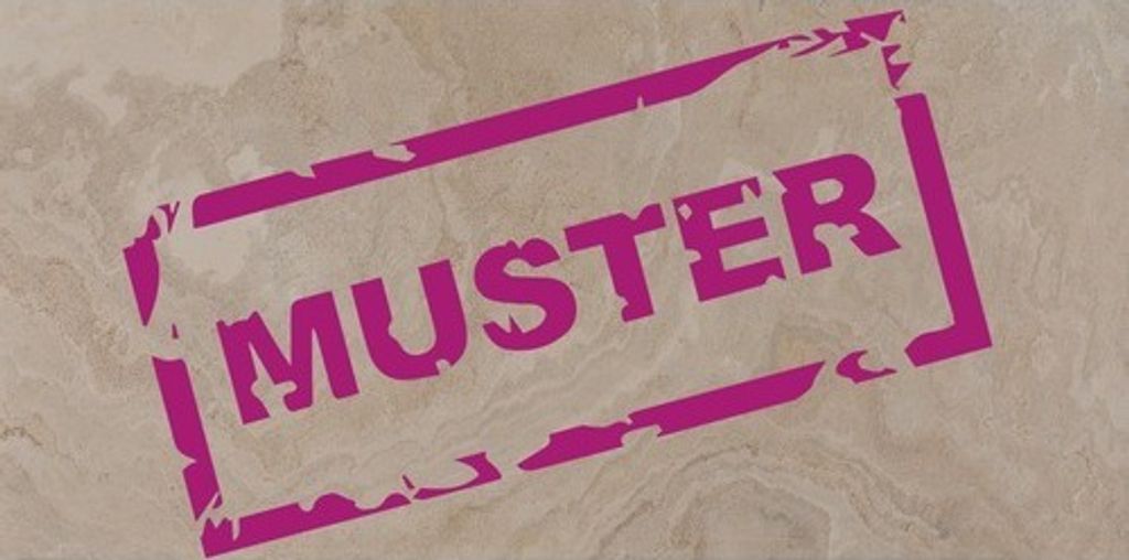 Muster zu Schieferplatte Tan in halber DIN A 4 Größe