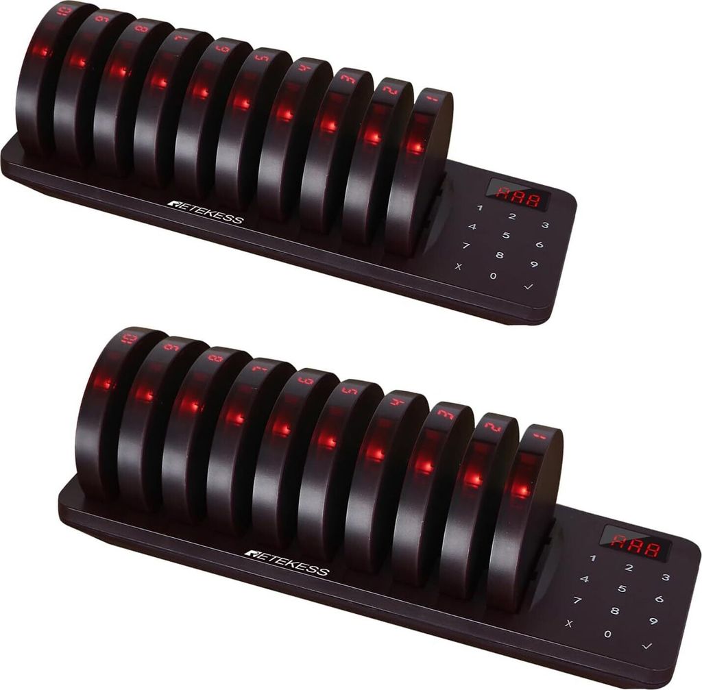Retekess TD162 Système de téléavertisseur pour restaurant, Image du produit 