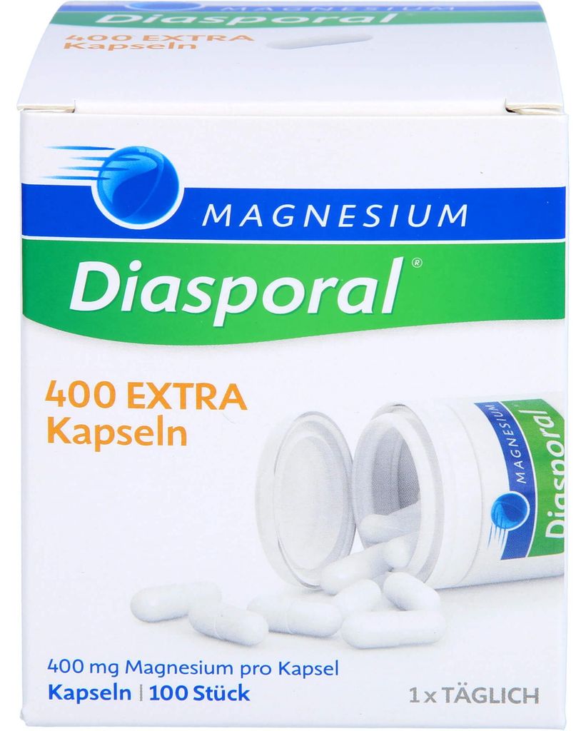 Magnesium Diasporal 400 extra kapslí, 100 kapslí Obrázek produktu 