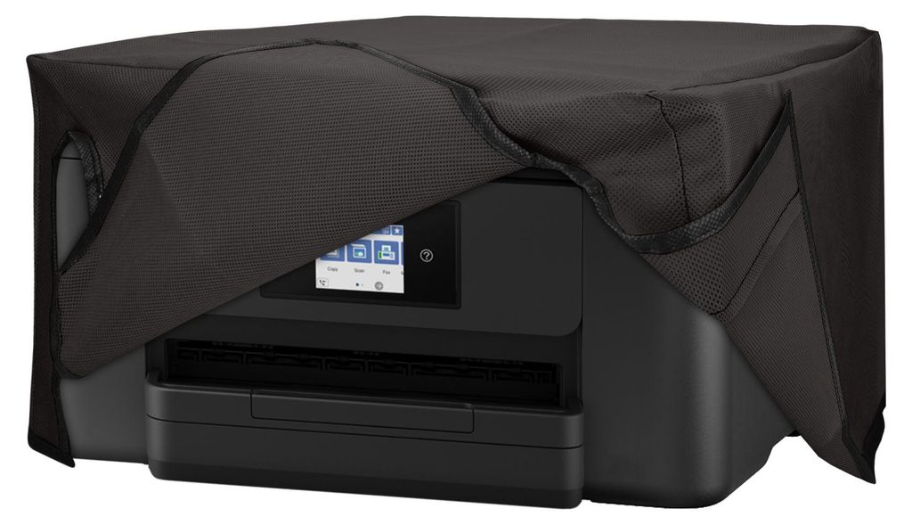 kwmobile Cover kompatibel mit Epson Workforce Pro WF-3820 - Tasche Hülle Drucker - Staubschutzhülle Schutzhaube Schutzhülle - Dunkelgrau