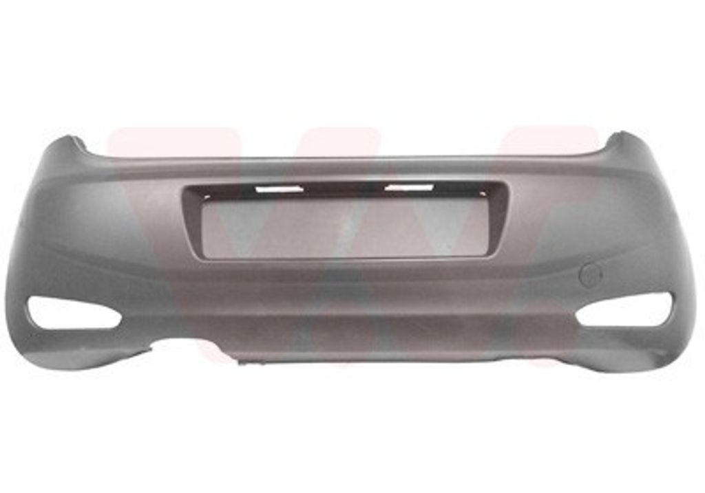 VAN WEZEL Heckstoßstange Stoßfänger Hinten für FIAT PUNTO (199)