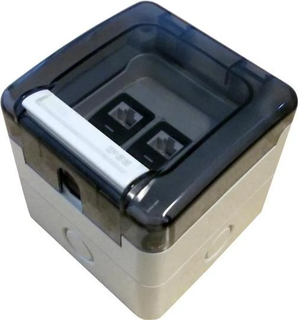 Boîtier RJ45 IP66 ALANTEC contre humidité et poussière pose saillie