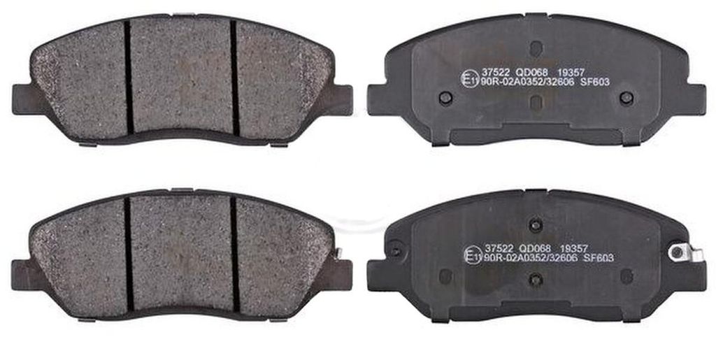 A.B.S. Bremsbeläge Satz Vorne für HYUNDAI SANTA FÉ II (CM) 37522