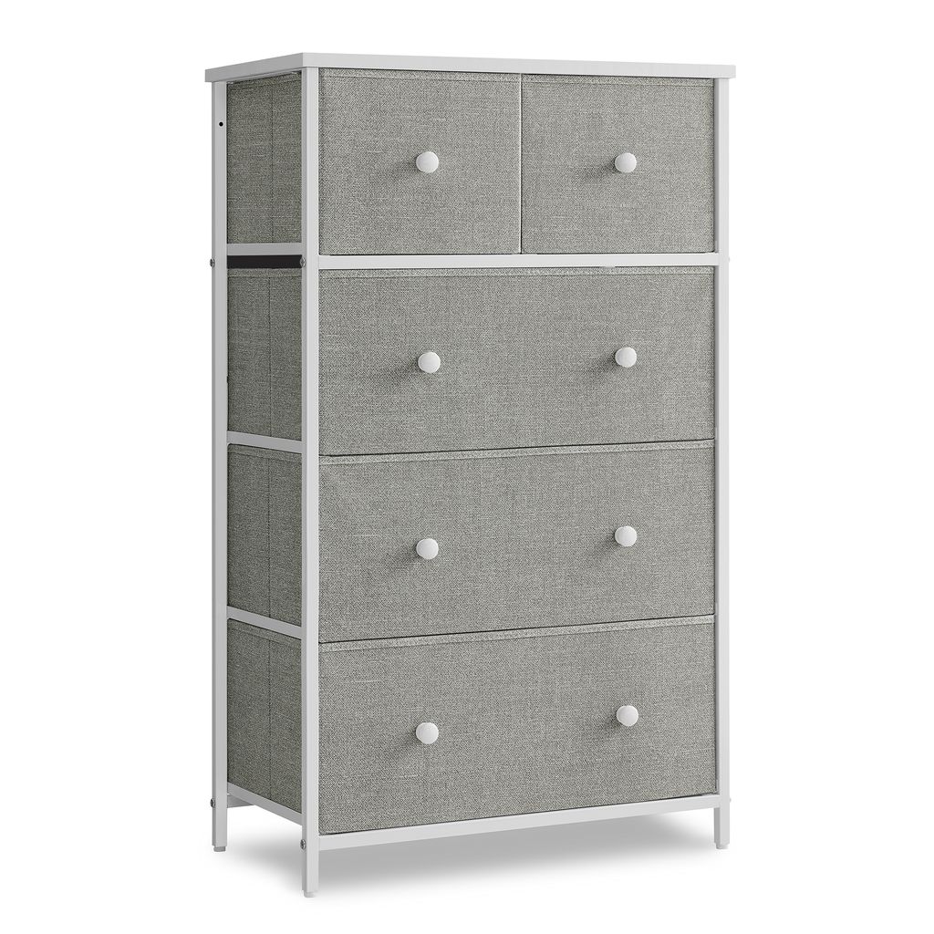 SONGMICS Kommode, Aufbewahrungsschrank, 5 Stoffschubalden, Produktbild 