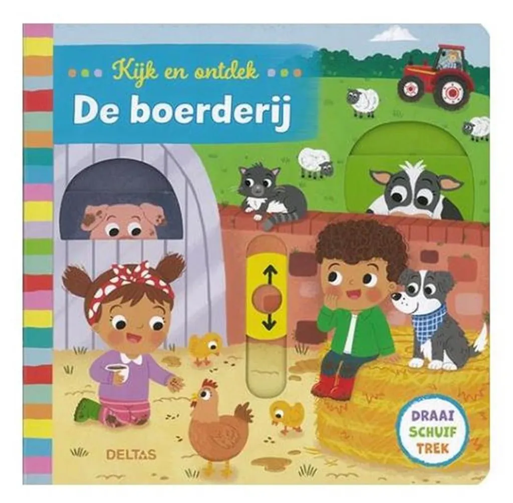 Livre enfant Deltas la ferme : l'alternative idéale aux écrans dès 24m